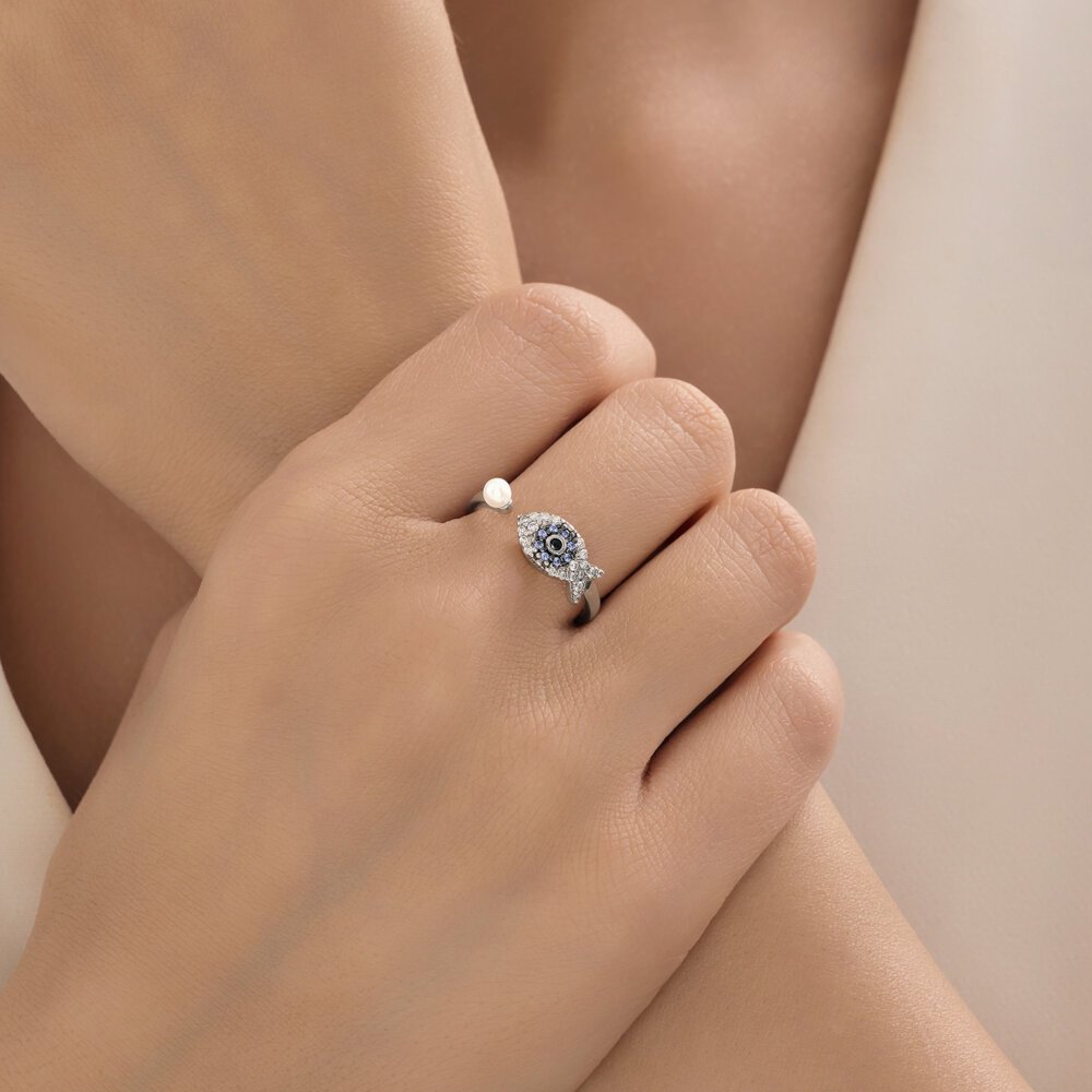Кольцо Diamant 94-210-02186-1_18 размер 18 вес 1.7 г серебро, жемчуг купить,NaN