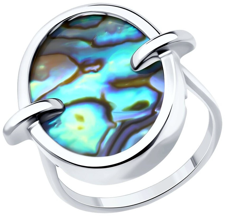 Кольцо Diamant 94-310-01731-1 размер 18 вес 4.6 г серебро, перламутр купить,NaN