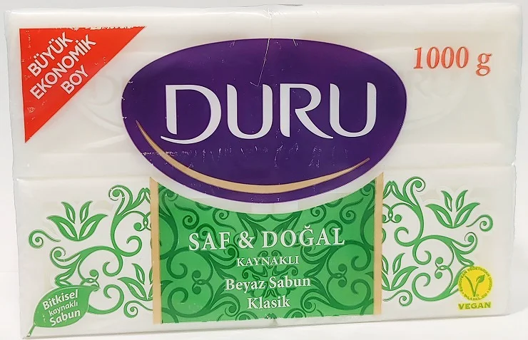 Кусковое мыло Duru Pure&Natural 1000гр купить,NaN