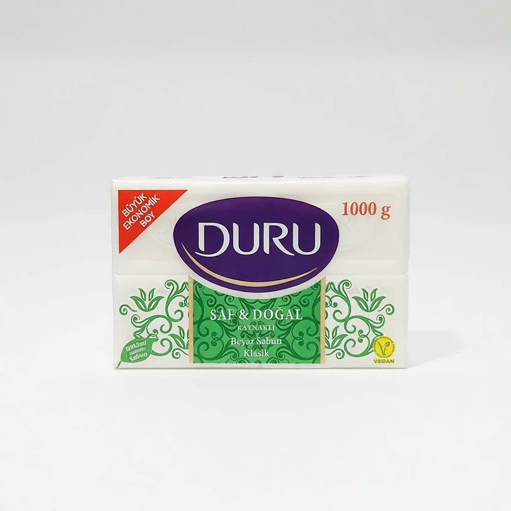 Кусковое мыло Duru Pure&Natural 1000гр купить,NaN