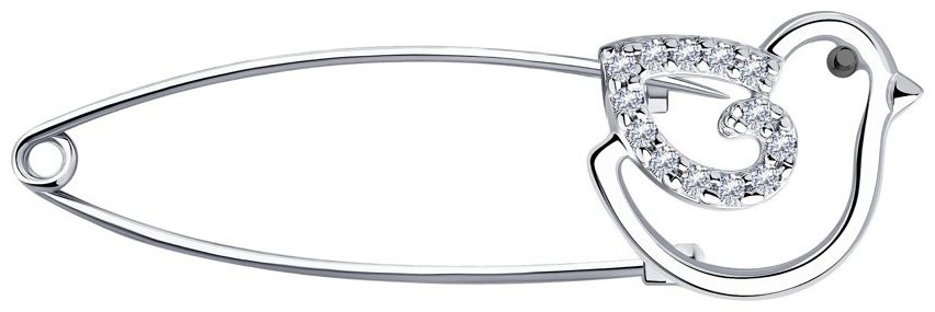 Diamant 94-140-00786-1/94-150-00748-1 вес 3.2 г серебро, фианит - ForteMarket Diamant 94-140-00786-1/94-150-00748-1 вес 3.2 г серебро, фианит купить,0