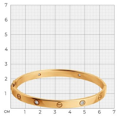 Браслет Diamant D93-150-02024-1_s длина 19.5 см, вес 22.74 г серебро, плетение отсутствует купить,NaN