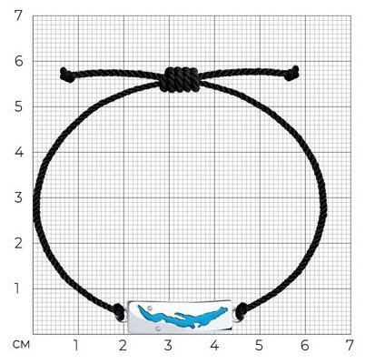 Браслет Diamant D94-150-02179-1_s длина 20 см, вес 2.04 г серебро, плетение отсутствует купить,NaN
