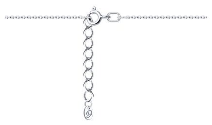 Браслет Diamant D94-350-02314-1_s длина 19 см, вес 3.68 г серебро, плетение якорное купить,0