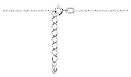 Браслет Diamant D94-350-02314-1_s длина 19 см, вес 3.68 г серебро, плетение якорное купить,NaN