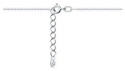 Браслет Diamant D94-350-02315-1_s длина 16 см, вес 2.87 г серебро, плетение якорное купить,NaN