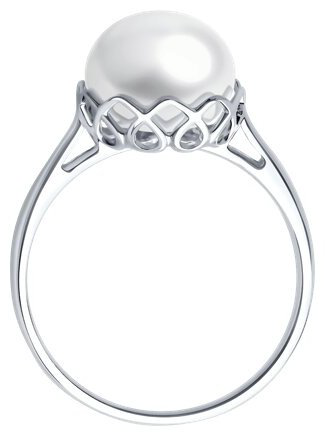 Кольцо Diamant 94-310-01928-1 размер 18 вес 2.28 г серебро, культивированный жемчуг купить,NaN