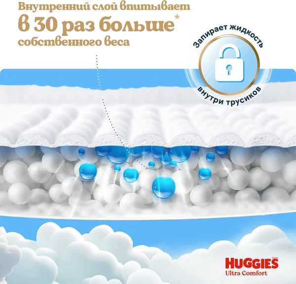 Подгузники-трусики для девочек Huggies Ultra Comfort 4 9-14кг 17шт  купить,NaN