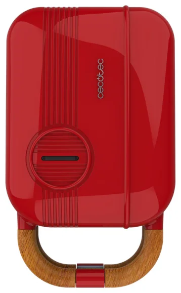 Сэндвичница Cecotec Rock'nToast Retro One красный