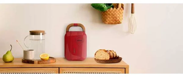 Сэндвичница Cecotec Rock'nToast Retro One красный