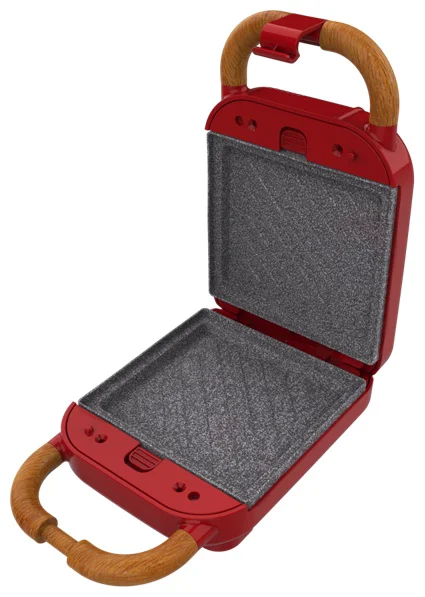 Сэндвичница Cecotec Rock'nToast Retro One красный
