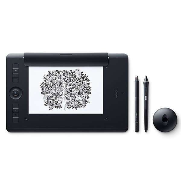 Графический планшет Wacom Intuos Pro Medium черный - ForteMarket Графический планшет Wacom Intuos Pro Medium черный купить,0
