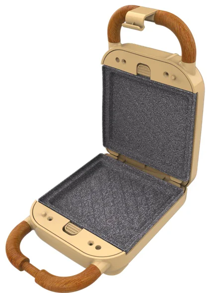 Сэндвичница Cecotec Rock'nToast Retro One бежевый