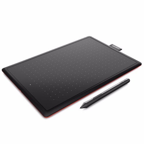 Графический планшет Wacom One Medium CTL-672-S/N черно-красный купить,0