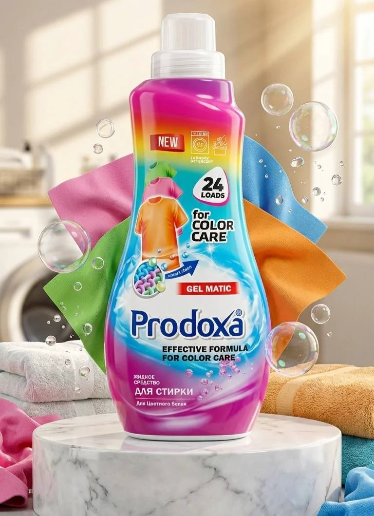 Гель для стирки цветных тканей Prodoxa 1.3 л