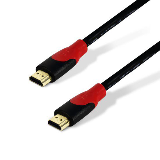 Кабель Ship SH6016-3P HDMI-HDMI 3м черно-красный