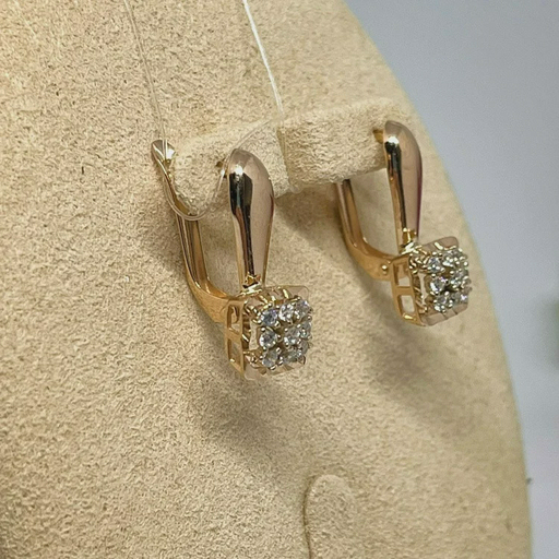 Серьги Diamond 585272 2,72гр.