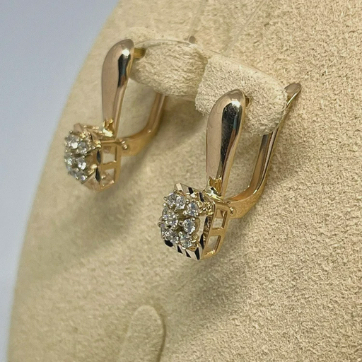 Серьги Diamond 585272 2,72гр.
