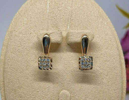Серьги Diamond 585272 2,72гр.