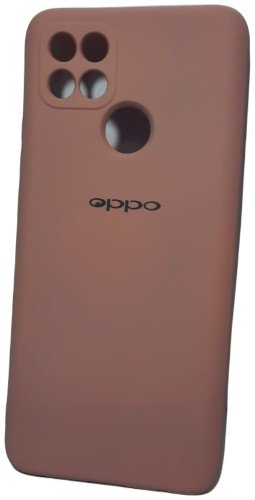 Чехол OEM для OPPO A15, A15S бежевый купить,894