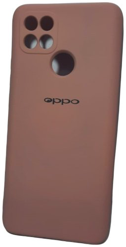 Чехол OEM для OPPO A15, A15S бежевый купить,894