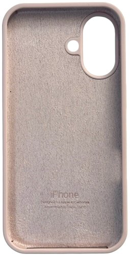 Чехол Для Apple iPhone 16 бежевый купить,482