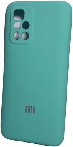 Чехол Для Xiaomi Redmi 10 бирюзовый купить,1556