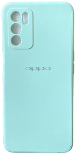 Чехол Для OPPO A16 бирюзовый купить,854