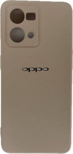 Чехол Для OPPO Reno 7 4G, Reno 8 4G бежевый купить,985
