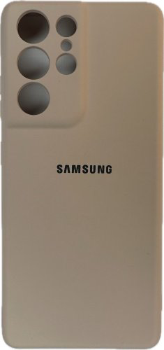 Чехол Для Samsung Galaxy S21 Ultra бежевый купить,894