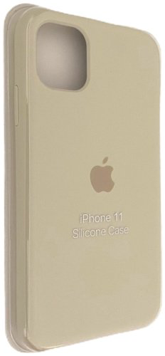 Чехол Silicone Case для Apple iPhone 11 бежевый купить,802