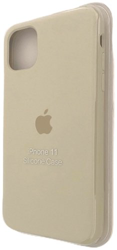 Чехол Silicone Case для Apple iPhone 11 бежевый купить,802