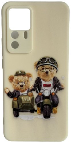 Чехол Для Xiaomi 12T Pro бежевый купить,1281