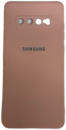 Чехол Для Samsung Galaxy S10+ бежевый купить,898