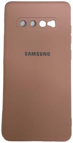 Чехол Для Samsung Galaxy S10+ бежевый купить,898