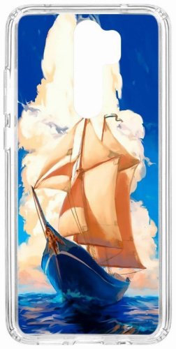 Чехол КRUЧЕ для Redmi Note 8 Pro бежевый купить,NaN