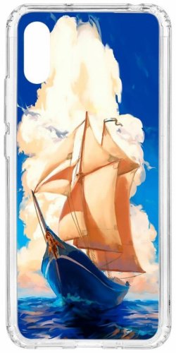 Чехол КRUЧЕ для Redmi 9a бежевый купить,NaN