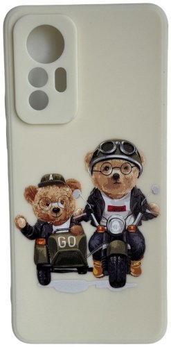 Чехол Для Xiaomi 12 lite бежевый купить,1281