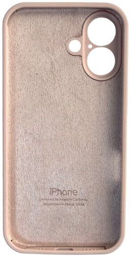 Чехол Для Apple iPhone 16 бежевый купить,583