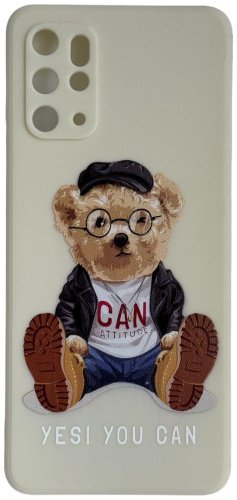 Чехол Для Samsung Galaxy S20+ бежевый купить,1281