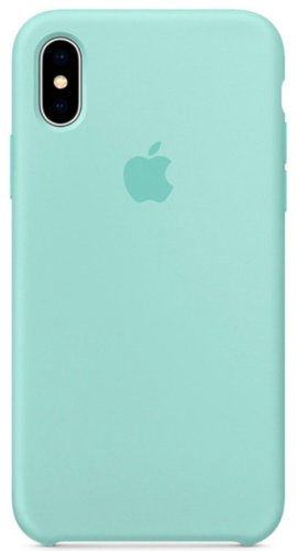 Чехол OEM для iPhone Xs Max бирюзовый купить,550