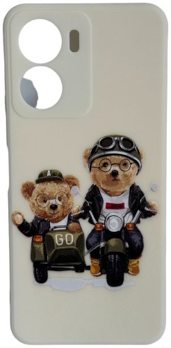 Чехол Для Vivo Y16 бежевый купить,1281