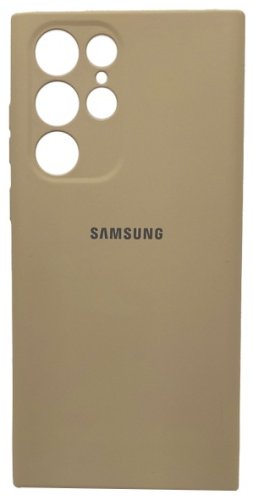 Чехол Smart Case для Samsung Galaxy S22 Ultra бежевый купить,594