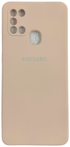 Чехол Для Samsung Galaxy A21s бежевый купить,709