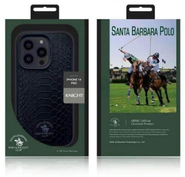 Чехол Santa Barbara Polo & Racquet Club для Apple iPhone 14 Pro зеленый купить,2570