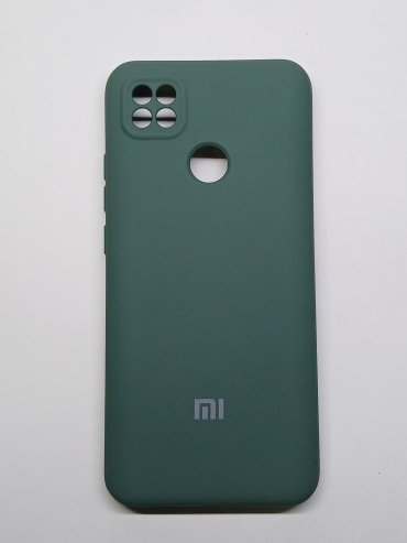 Чехол Для Xiaomi Redmi 9c зеленый купить,550