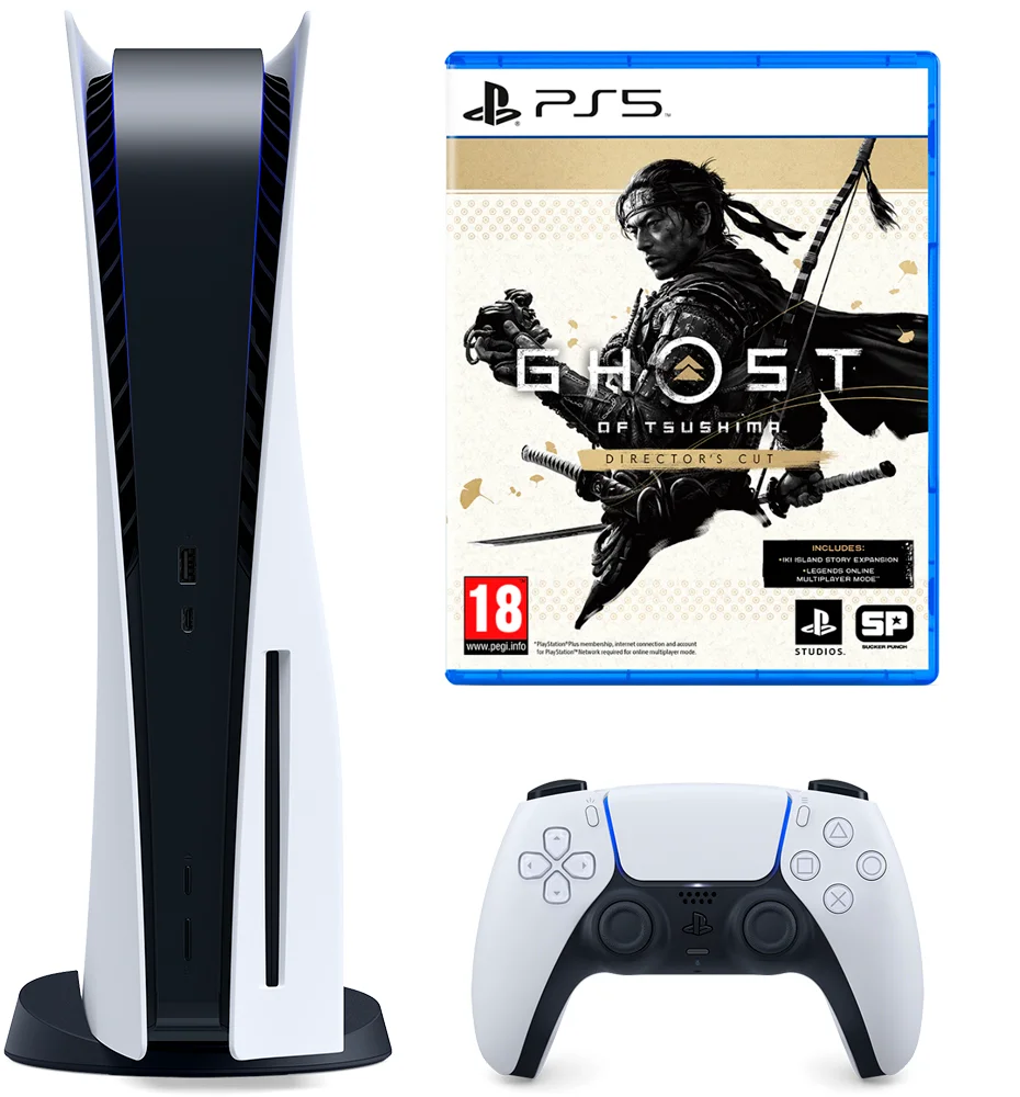 Игровая консоль Sony PlayStation 5 + Ghost of Tsushima Director's Cut