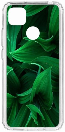 Чехол КRUЧЕ для Redmi 9c зеленый купить,NaN