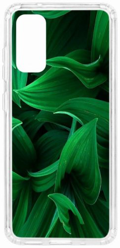 Чехол КRUЧЕ для Galaxy S20 зеленый купить,NaN