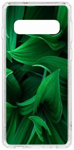 Чехол КRUЧЕ для Galaxy S10 зеленый купить,NaN